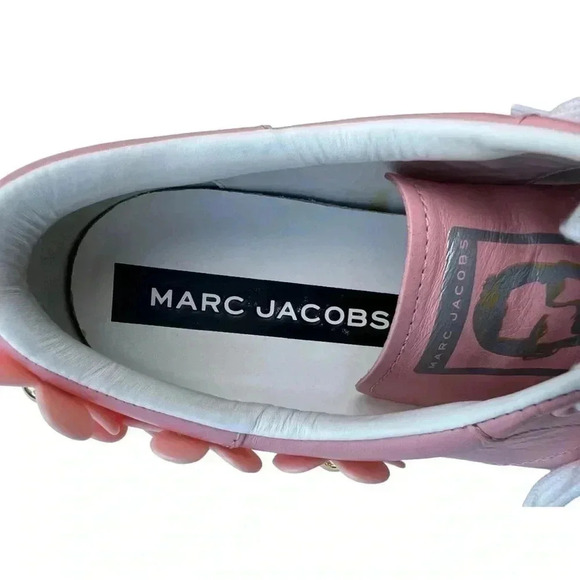 MARC JACOB DAISY STUD WOMEN’S LEATHER SNEAKERS SIZE 41/ US 11 - Picture 10 of 13